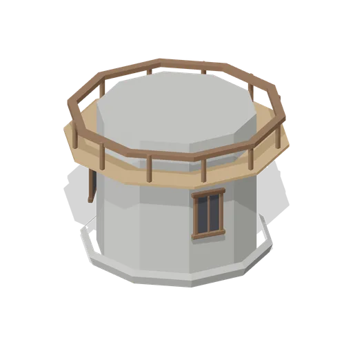 Wizard Tower Mid Stage (Medieval MMO Starter Realm)