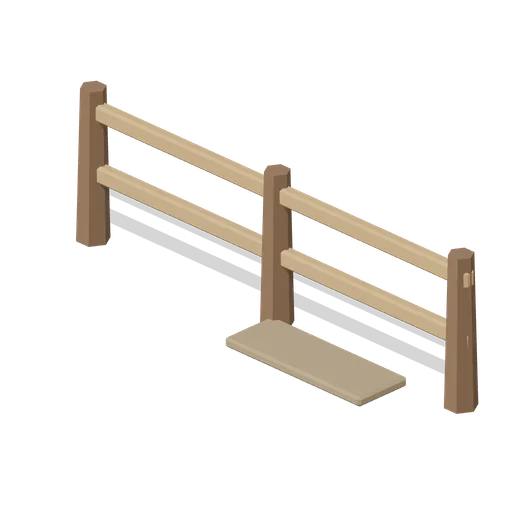 Cow Pen Fence (Medieval MMO Starter Realm)