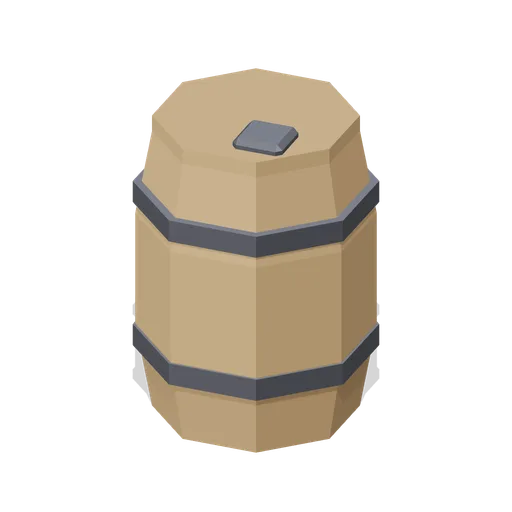 Barrel (Medieval MMO Starter Realm)