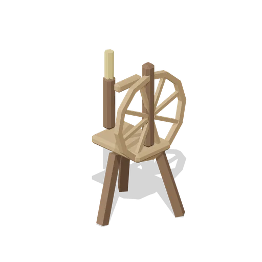 Spinning Wheel (Medieval MMO Starter Realm)