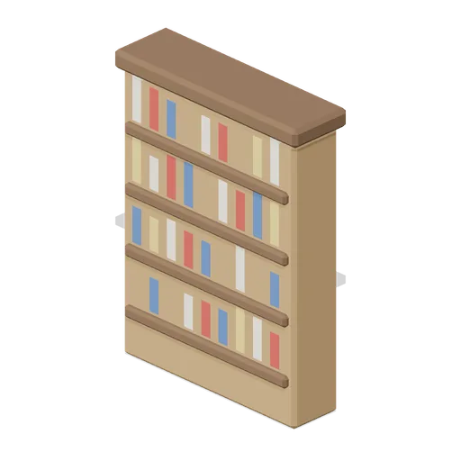 Bookshelf (Medieval MMO Starter Realm)