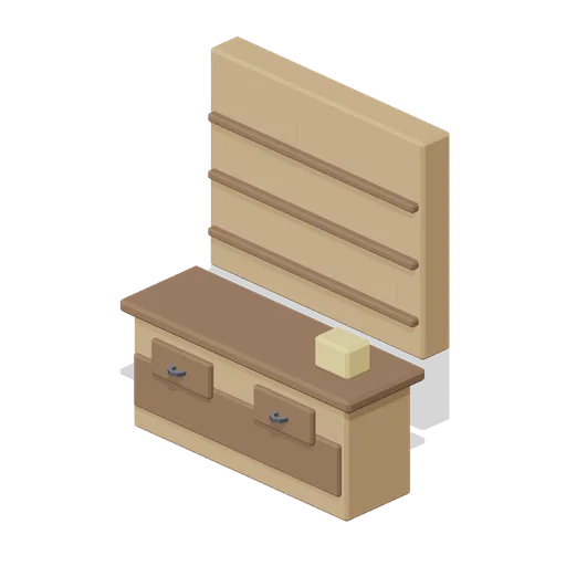 Shop Counter (Medieval MMO Starter Realm)