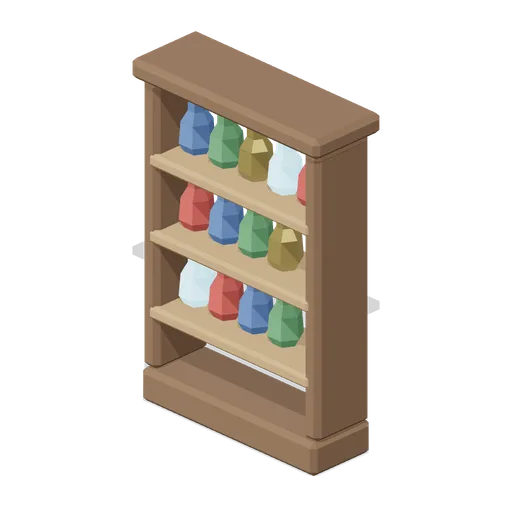 Potion Shelf (Medieval MMO Starter Realm)