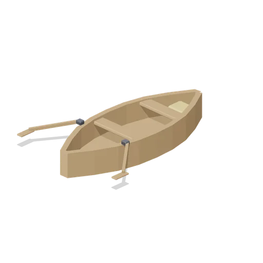 Rowing Boat (Medieval MMO Starter Realm)