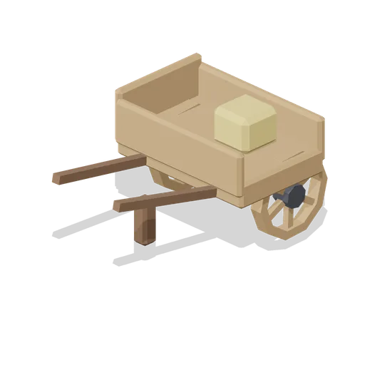 Hand Cart (Medieval MMO Starter Realm)