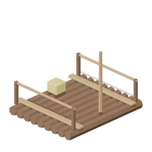 Ferry Raft (Medieval MMO Starter Realm)
