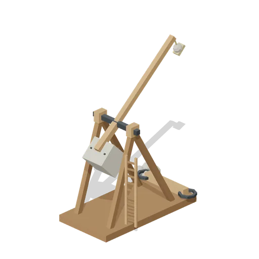 Counterweight Trebuchet Loosed (Medieval Siege and Castle Defence)