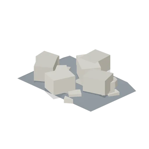 Breach Rubble Pile (Medieval Siege and Castle Defence)