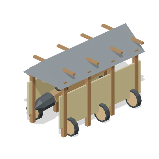 Battering Ram Penthouse (Medieval Siege and Castle Defence)
