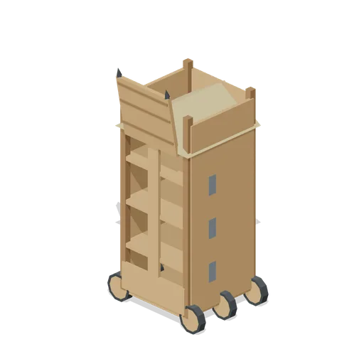 Siege Tower Three Stage (Medieval Siege and Castle Defence)