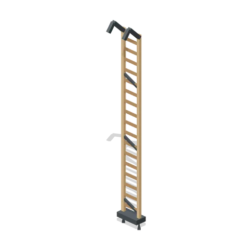 Hooked Scaling Ladder (Medieval Siege and Castle Defence)
