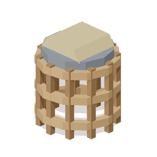 Gabion Basket (Medieval Siege and Castle Defence)