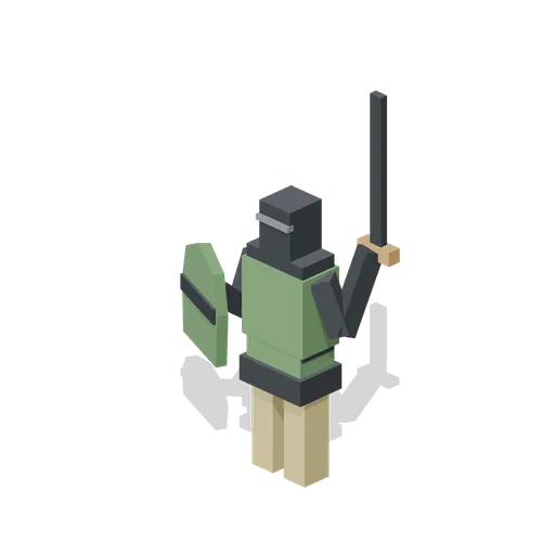 Man at Arms Green (Medieval Siege and Castle Defence)