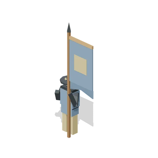 Banner Bearer (Medieval Siege and Castle Defence)