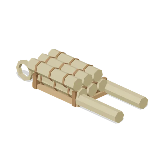 Fascine Bundle Stack (Medieval Siege and Castle Defence)