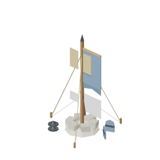 Siege Camp Standard (Medieval Siege and Castle Defence)