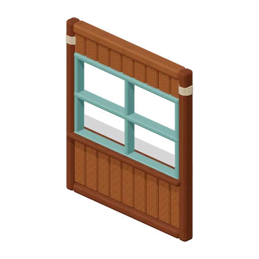 Open crosslight cabin wall (Ocean Raft Settlement)