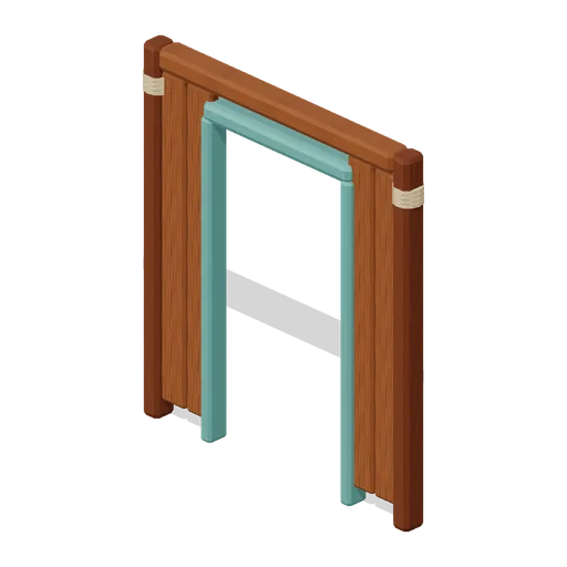 Open cabin doorway (Ocean Raft Settlement)