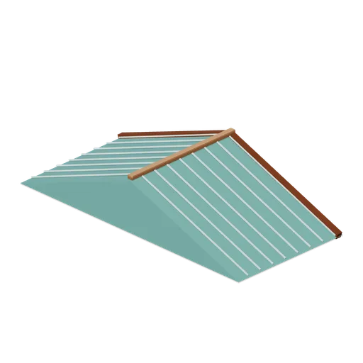 Four metre pitched roof bay (Ocean Raft Settlement)