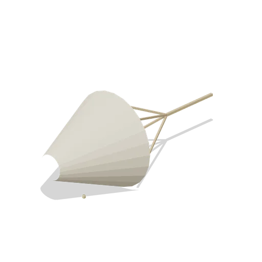 Deployed sea anchor drogue (Ocean Raft Settlement)
