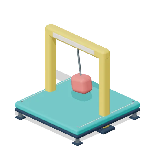 Suspended padded pendulum (Party Obstacle Course)