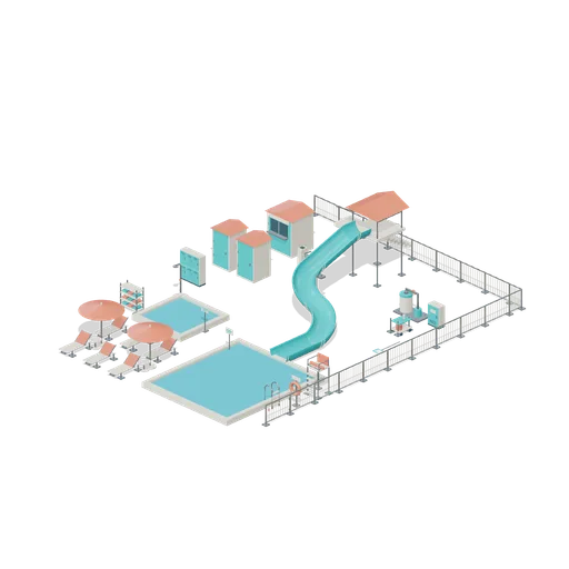 Coral Bay pool resort (Waterpark and Pool Operations)