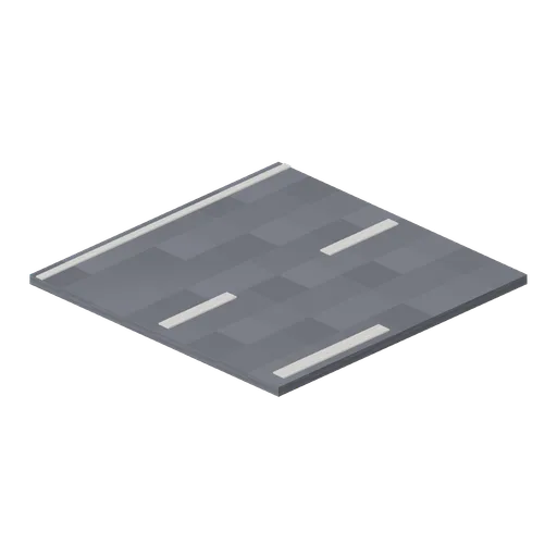 Road T Junction (Pixel Modern City Street)