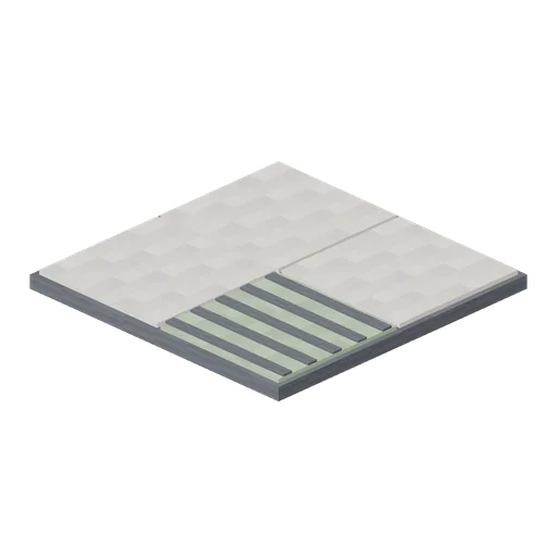 Pavement Tree Pit (Pixel Modern City Street)