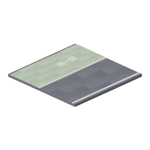 Cycle Lane Tile (Pixel Modern City Street)
