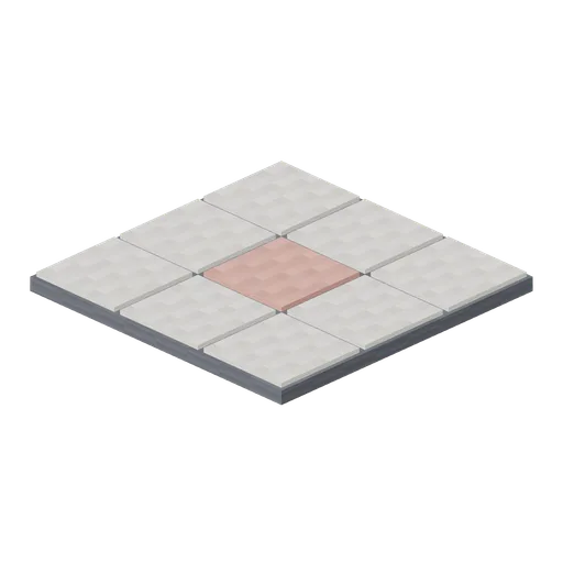 Plaza Paving Tile (Pixel Modern City Street)