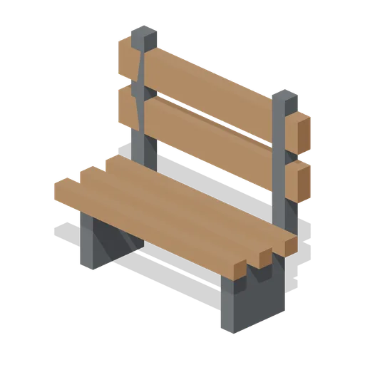 Pocket Borough park bench
