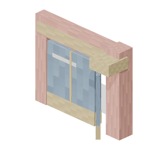Shopfront Corner Bay (Pixel Modern City Street)