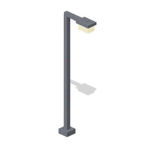 Street Lamp (Pixel Modern City Street)