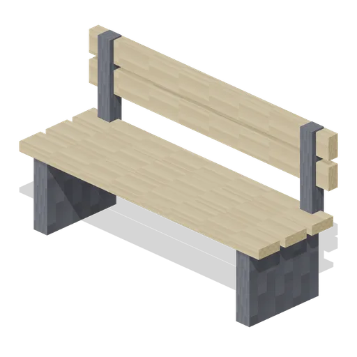 Bench (Pixel Modern City Street)