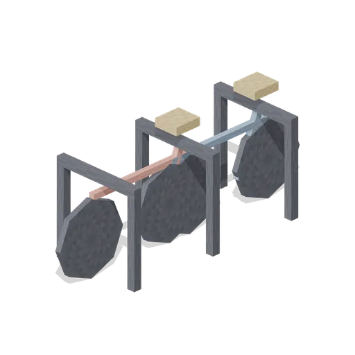 Bike Rack With Bikes (Pixel Modern City Street)
