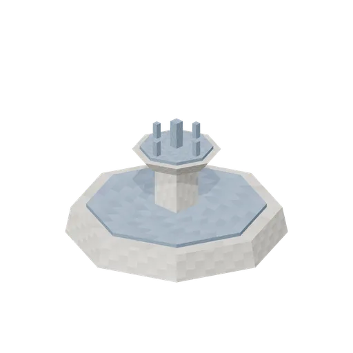 Fountain (Pixel Modern City Street)