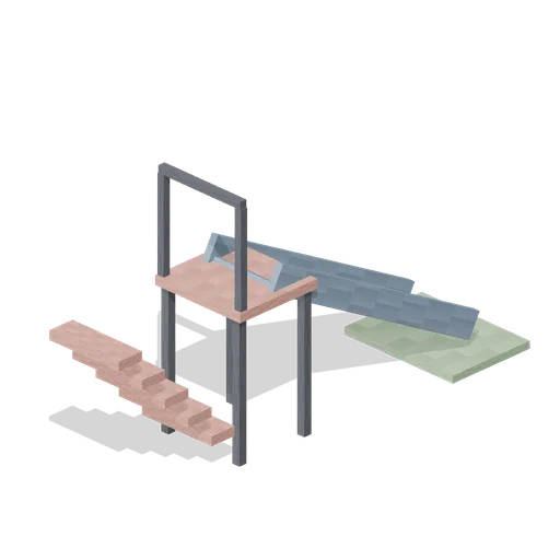 Playground Slide (Pixel Modern City Street)