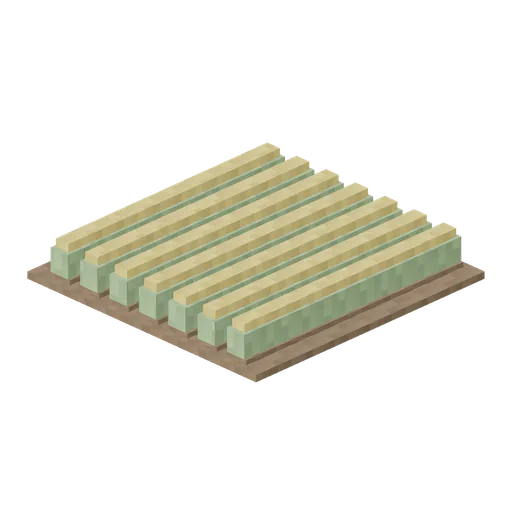 Young Wheat Tile (Pixel Modern Farm)