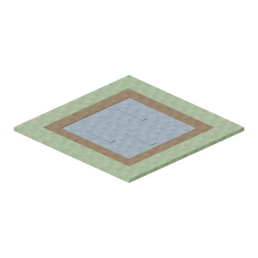 Farm Pond Tile (Pixel Modern Farm)
