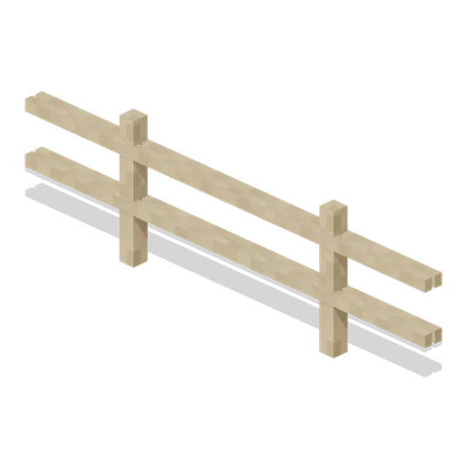 Field Fence Run 4 m (Pixel Modern Farm)