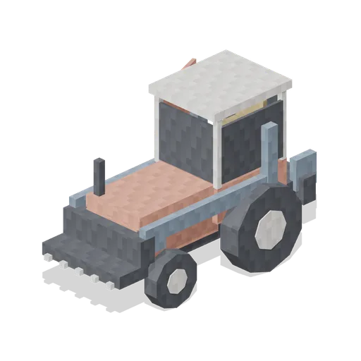 Tractor With Loader (Pixel Modern Farm)