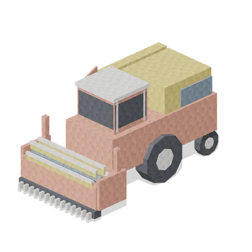 Combine Harvester (Pixel Modern Farm)