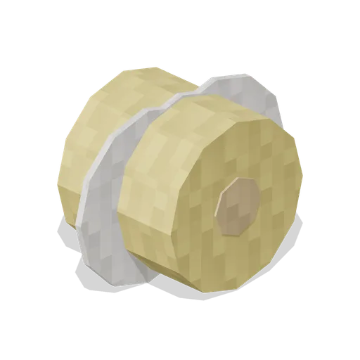 Round Hay Bale (Pixel Modern Farm)