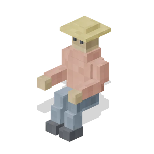 Farmer Driving (Pixel Modern Farm)