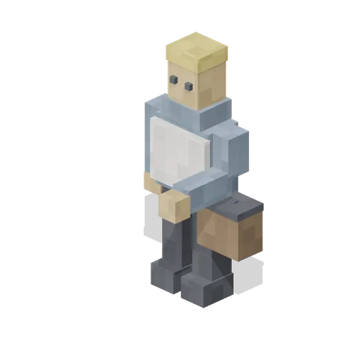 Vet With Bag (Pixel Modern Farm)