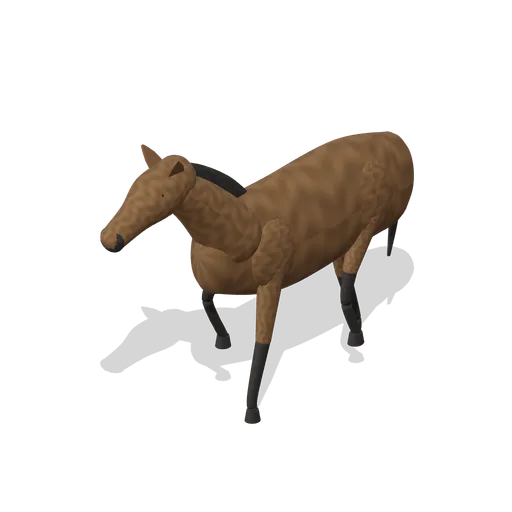 Riding Horse Trotting (Farm and Working Animals HD)