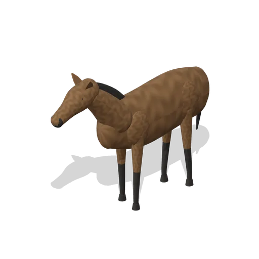 Riding Horse Standing (Farm and Working Animals HD)