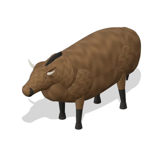 Beef Bull (Farm and Working Animals HD)