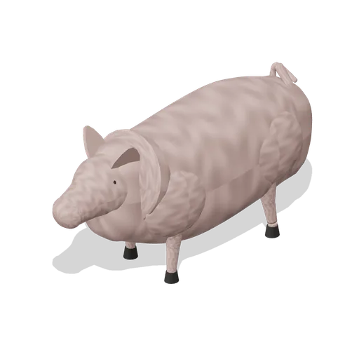 Pig (Farm and Working Animals HD)