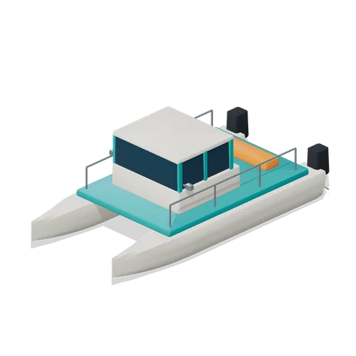 Power catamaran (Air, Land and Sea Vehicles)